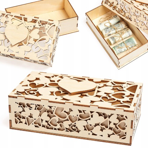 Geschenkbox aus holz - aus,