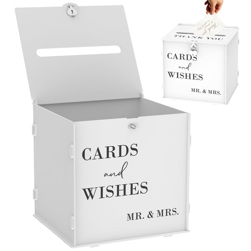 Kartenbox hochzeit acryl - hochzeit,