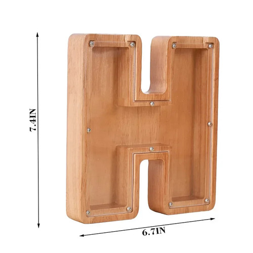 Holz brief münzbox - holz,