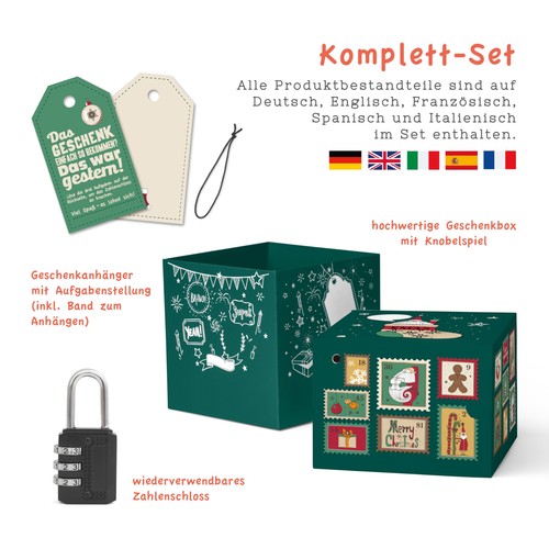 Rätselbox geschenkbox - rätselbox,