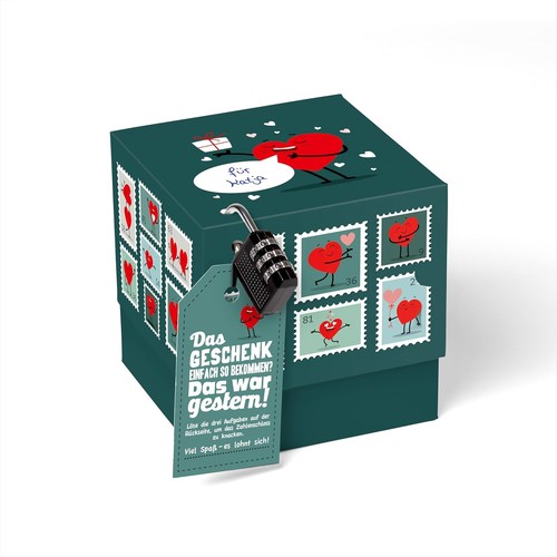 Rätselbox geschenkverpackung - rätselbox,