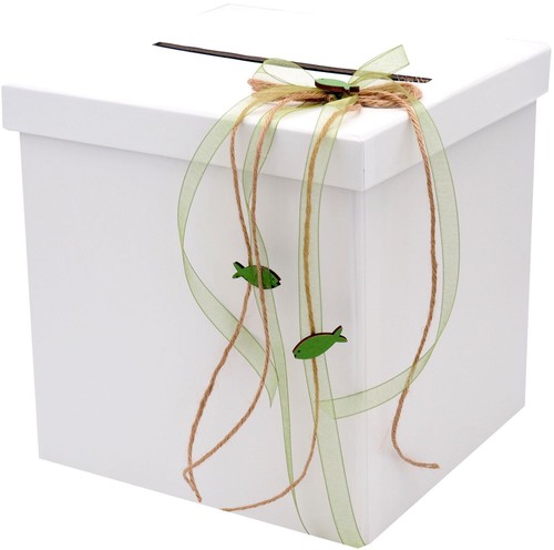 Briefbox grün kommunion - briefbox,